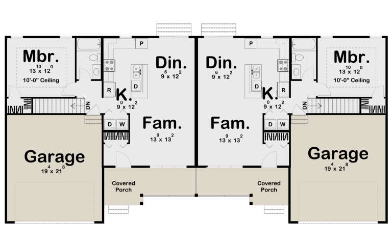 House Plan House Plan #31846 Drawing 1
