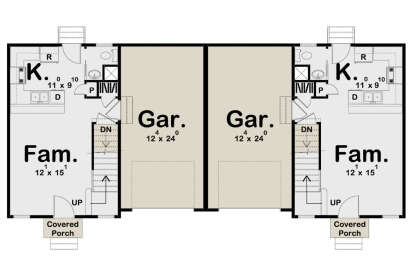 Main Floor  for House Plan #963-01052
