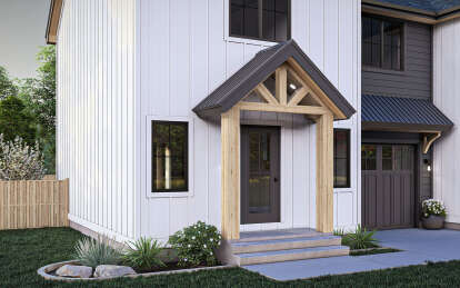 Modern Farmhouse House Plan #963-01053 Elevation Photo