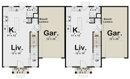 Main Floor  for House Plan #963-01053