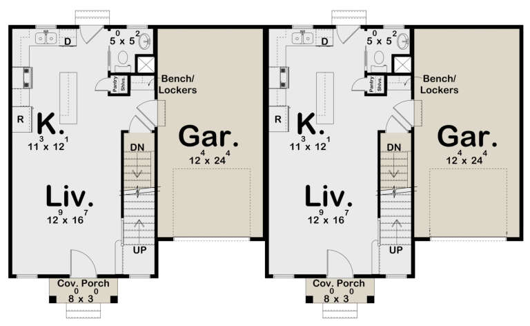 House Plan House Plan #31848 Drawing 1