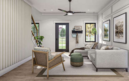 Modern Farmhouse House Plan #963-01053 Additional Photo