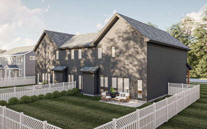 Modern Farmhouse House Plan #963-01054 Elevation Photo