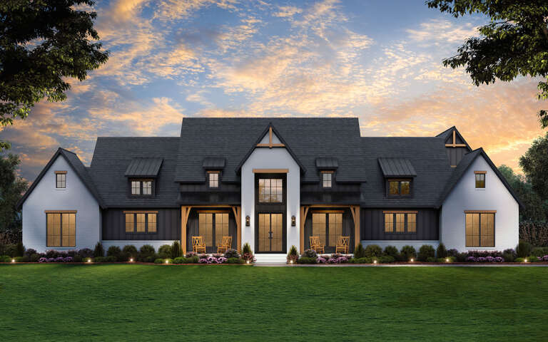 House Plan House Plan #31850 Front Elevation 