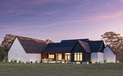 Modern Farmhouse Plan: 3,877 Square Feet, 4 Bedrooms, 3.5 Modern Farmhouse Plan: 3,877 Square Feet, 4 Bedrooms, 3.5