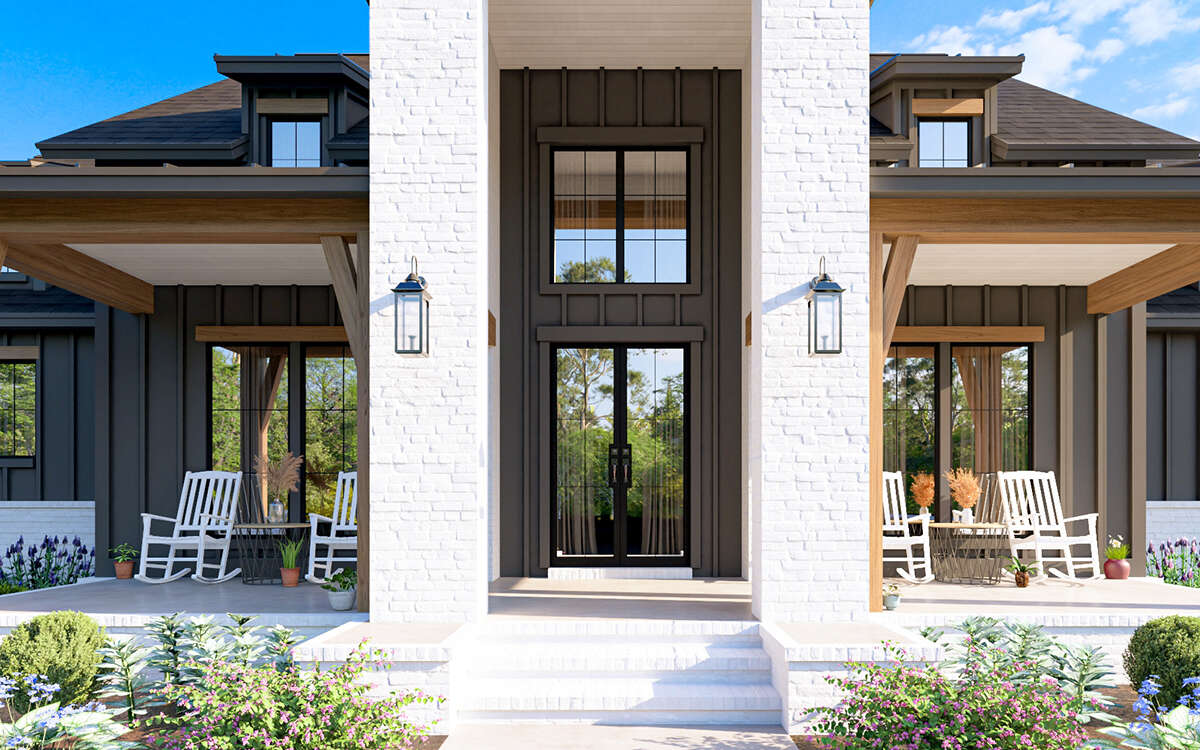 Modern Farmhouse Plan: 3,877 Square Feet, 4 Bedrooms, 3.5 Modern Farmhouse Plan: 3,877 Square Feet, 4 Bedrooms, 3.5