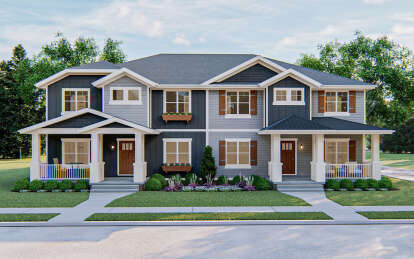Craftsman House Plan #963-01055 Elevation Photo