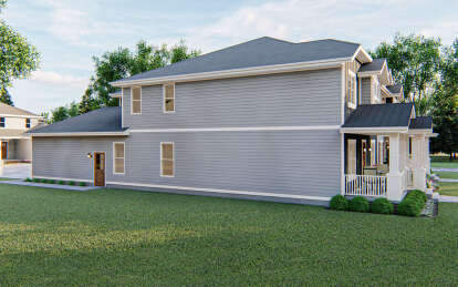 Craftsman House Plan #963-01055 Elevation Photo