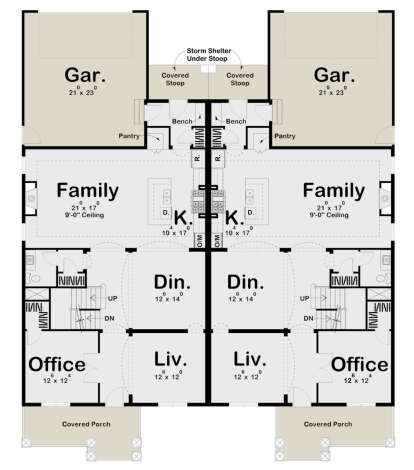 Main Floor  for House Plan #963-01055