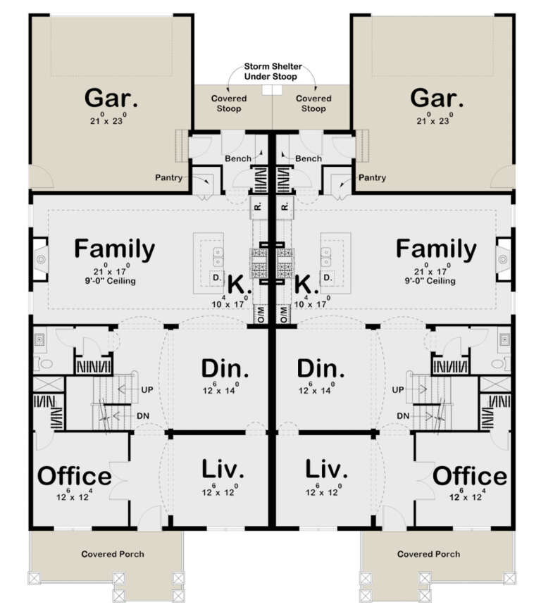 House Plan House Plan #31852 Drawing 1