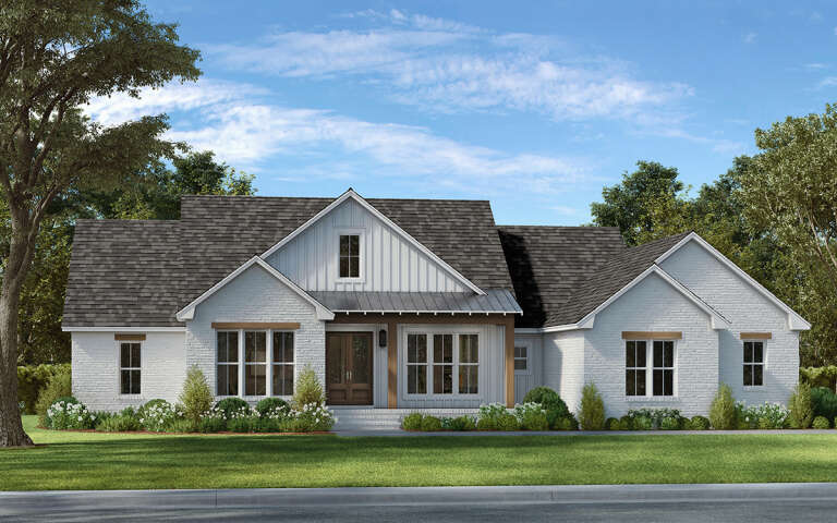 House Plan House Plan #31856 Front Elevation 