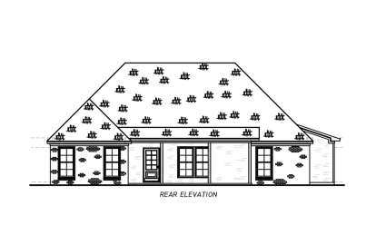 Ranch House Plan #9279-00057 Elevation Photo