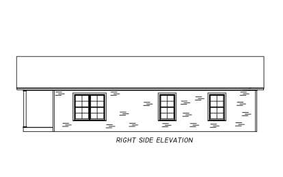 Cottage House Plan #9279-00058 Elevation Photo