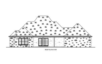 Modern Farmhouse House Plan #9279-00061 Elevation Photo