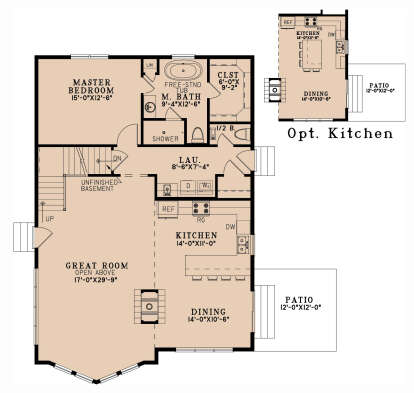 Main Floor  for House Plan #8318-00396
