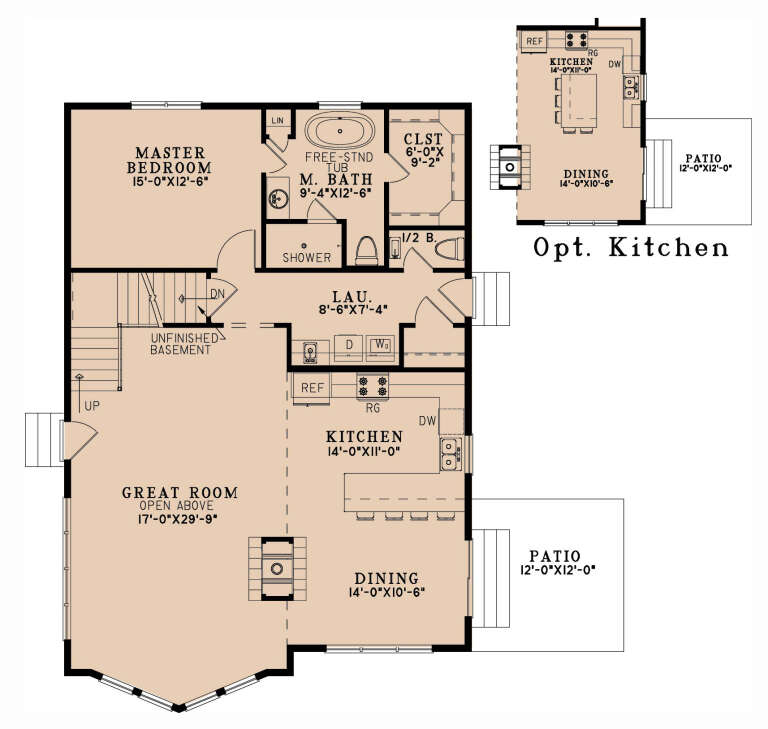 House Plan House Plan #31865 Drawing 1
