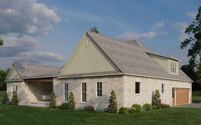 Modern Farmhouse House Plan #8318-00397 Elevation Photo