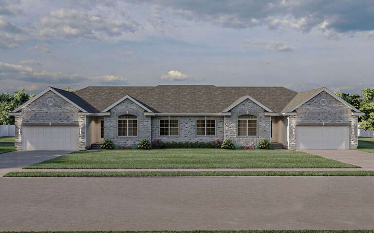 House Plan House Plan #31871 Front Elevation 