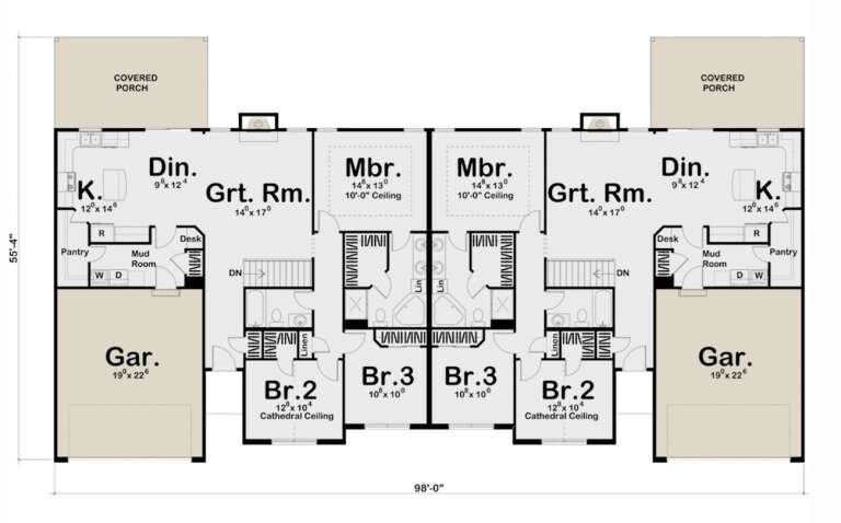 House Plan House Plan #31871 Drawing 1