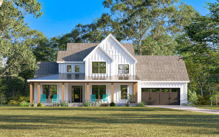 House Plan House Plan #31872 Front Elevation 