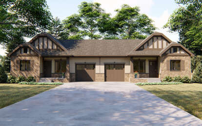 Craftsman House Plan #963-01058 Elevation Photo