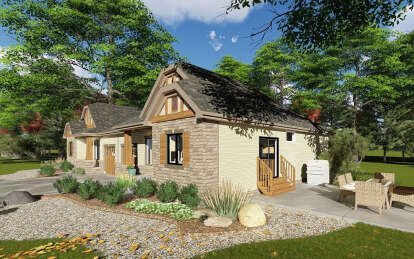 Craftsman House Plan #963-01058 Elevation Photo