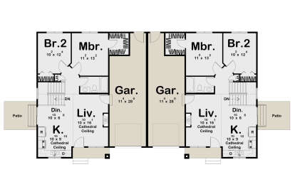 Main Floor  for House Plan #963-01058