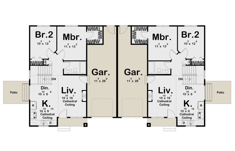 House Plan House Plan #31873 Drawing 1