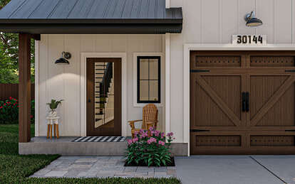 Modern Farmhouse House Plan #963-01059 Elevation Photo