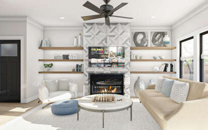 Modern Farmhouse House Plan #963-01059 Additional Photo