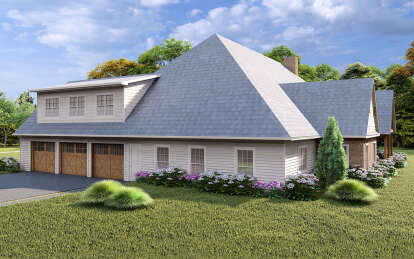 Modern Farmhouse House Plan #7568-00029 Elevation Photo