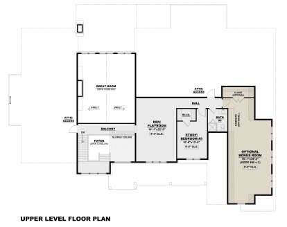 Second Floor for House Plan #7568-00029