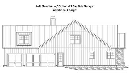 Modern Farmhouse House Plan #009-00415 Elevation Photo