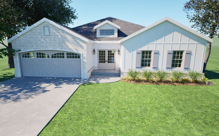 House Plan House Plan #31879 Front Elevation 