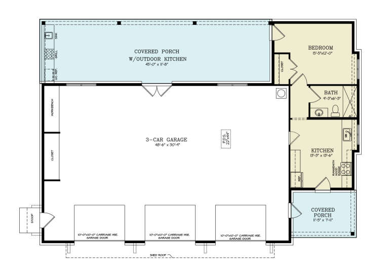 House Plan House Plan #31881 Drawing 1