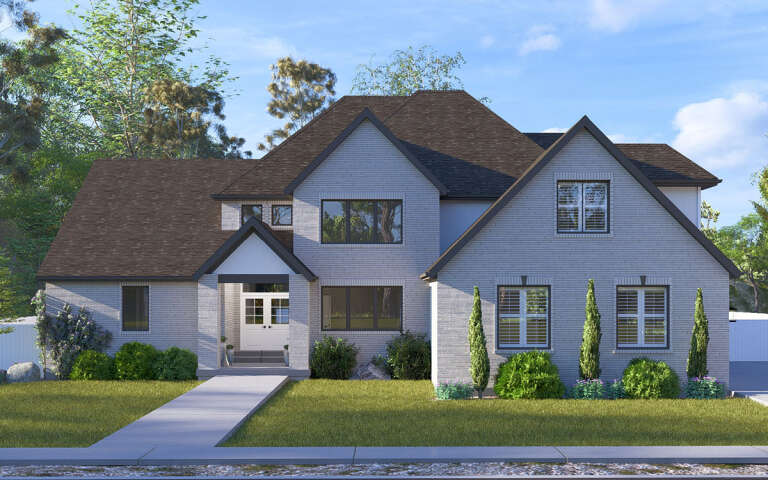 House Plan House Plan #31882 Front Elevation 