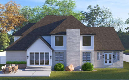 Traditional House Plan #2802-00318 Elevation Photo