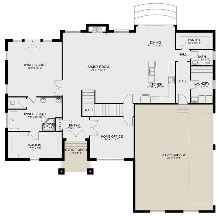 House Plan House Plan #31882 Drawing 1