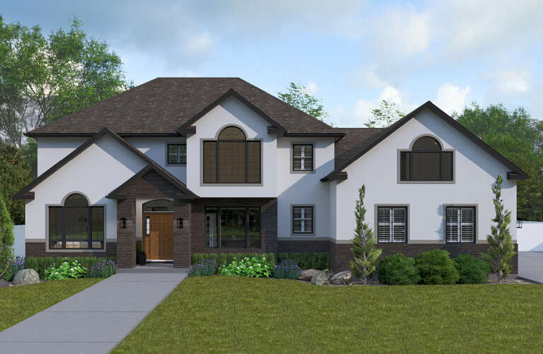 House Plan House Plan #31883 Front Elevation 
