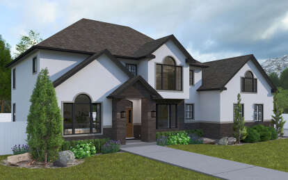 Traditional House Plan #2802-00319 Elevation Photo