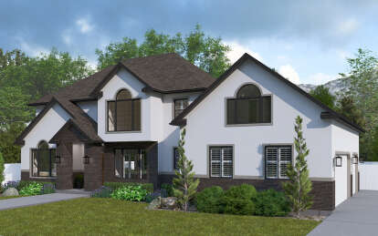 Traditional House Plan #2802-00319 Elevation Photo
