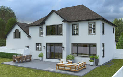 Traditional House Plan #2802-00319 Elevation Photo