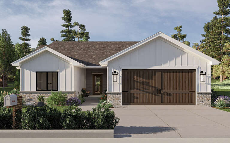 House Plan House Plan #31884 Front Elevation 