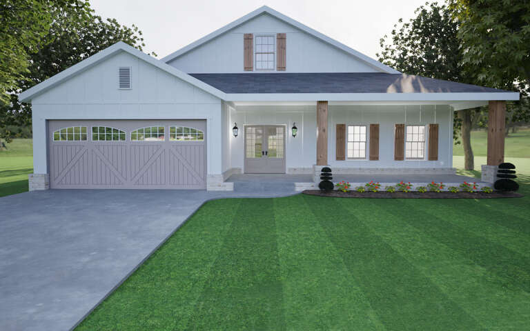 House Plan House Plan #31886 Front Elevation 