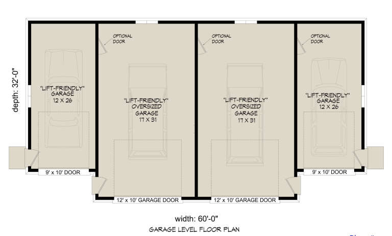 House Plan House Plan #31887 Drawing 1