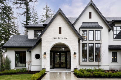 Modern Transitional House Plan #8937-00104 Build Photo