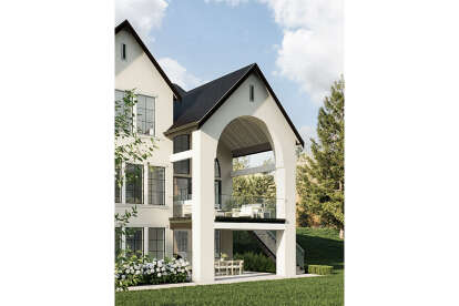 Modern Transitional House Plan #8937-00104 Elevation Photo