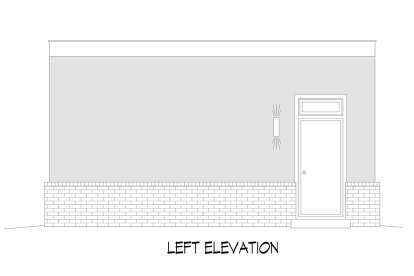 Modern House Plan #940-01187 Elevation Photo