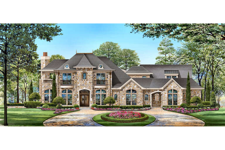 House Plan House Plan #31891 Front Elevation 