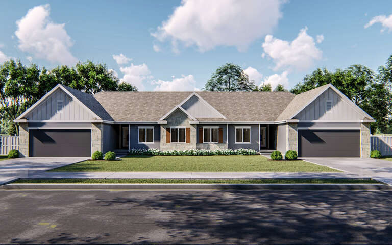House Plan House Plan #31893 Front Elevation 
